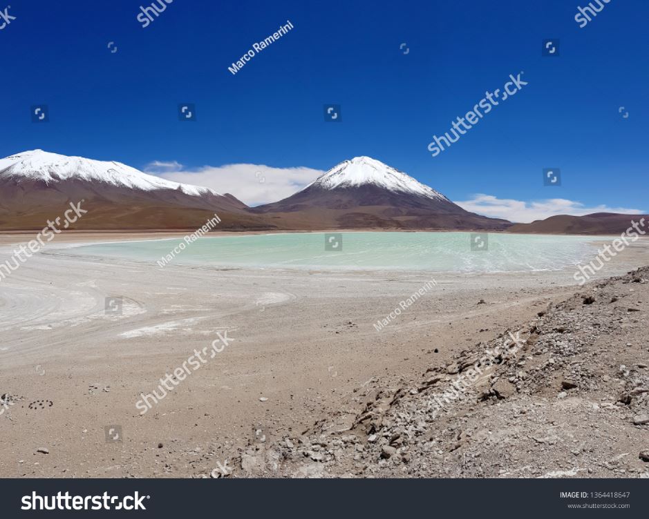 Laguna Verde, Bolivia. Autor y Copyright Marco Ramerini