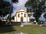Iglesia, Vila dos Remédios, Fernando de Noronha, Brasil. Author and Copyright: Marco Ramerini