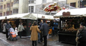 Mercados navideños en Innsbruck, Austria. Autor y Copyright Liliana Ramerini