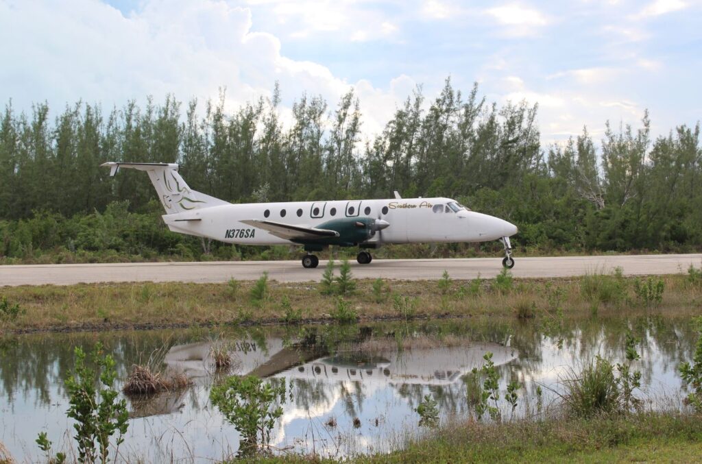 Vuelo de Southern Air, Bahamas. Autor y Copyright Marco Ramerini
